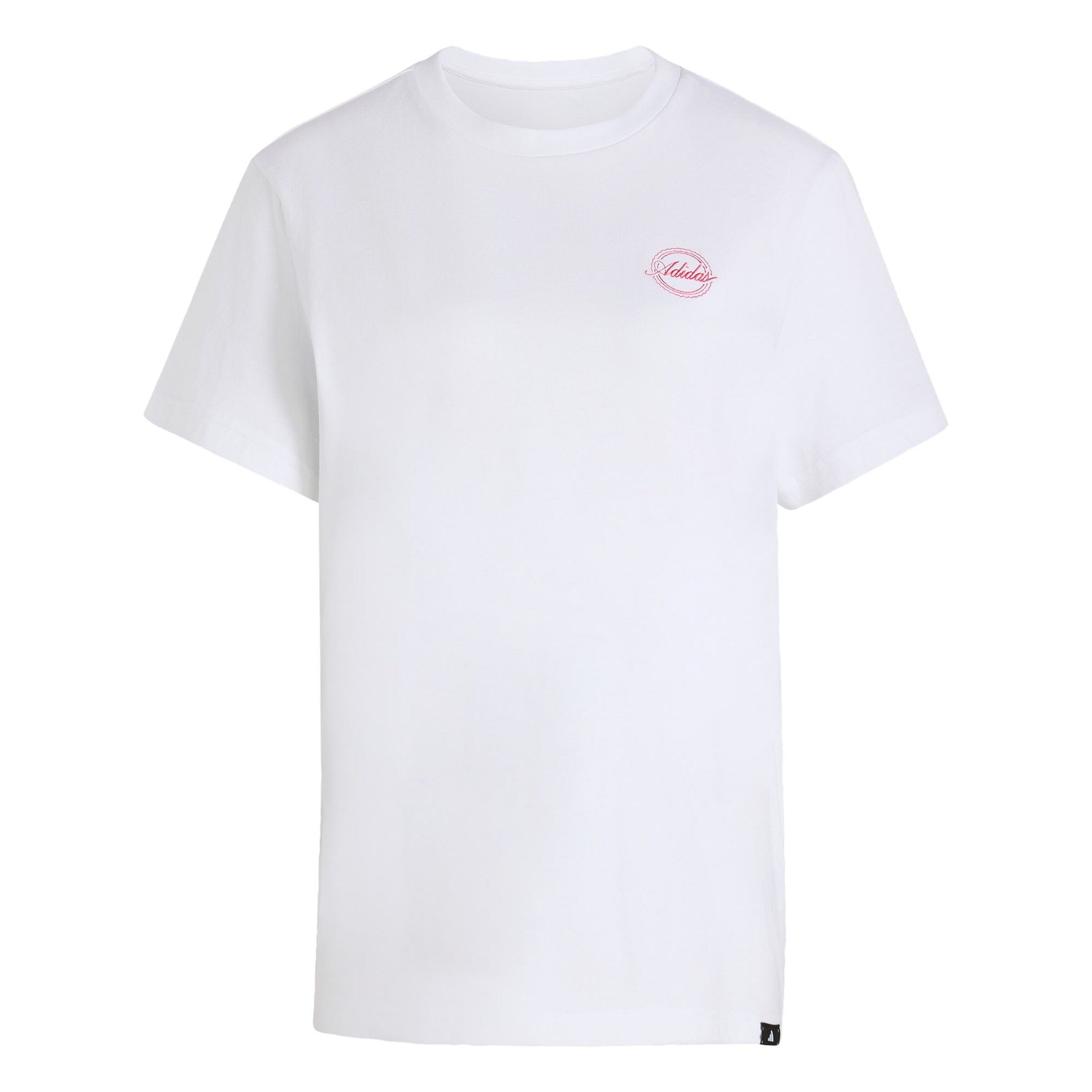 ADIDAS SPORTSWEAR - Camisa funcionais 'Travel' em branco: frente