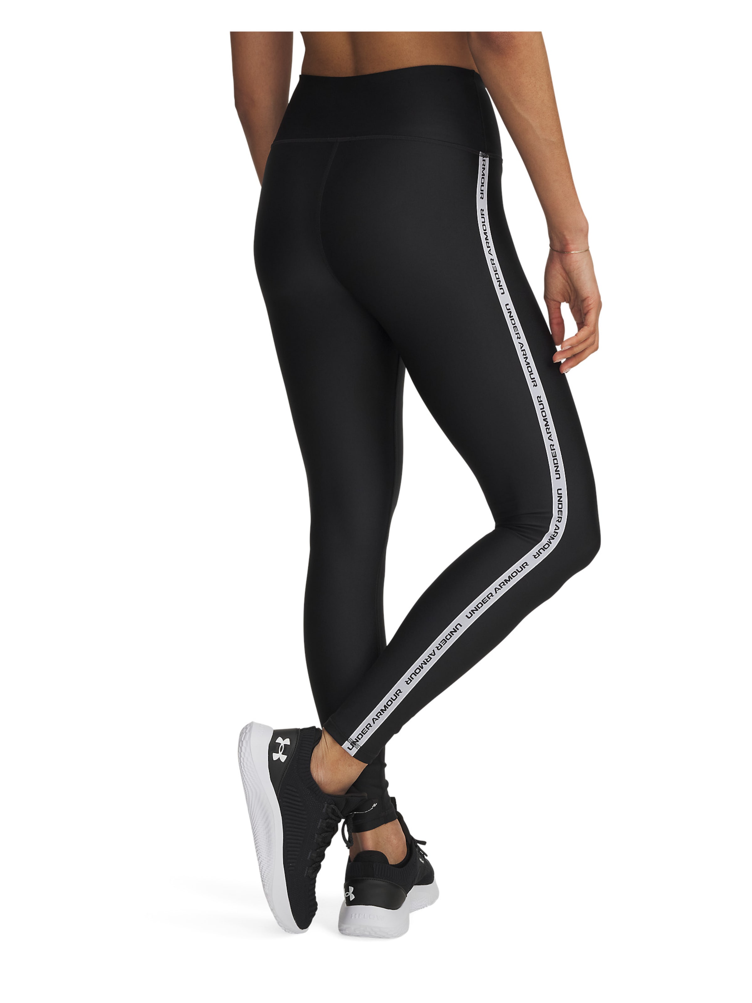 UNDER ARMOUR Skinny Sports trousers in Black