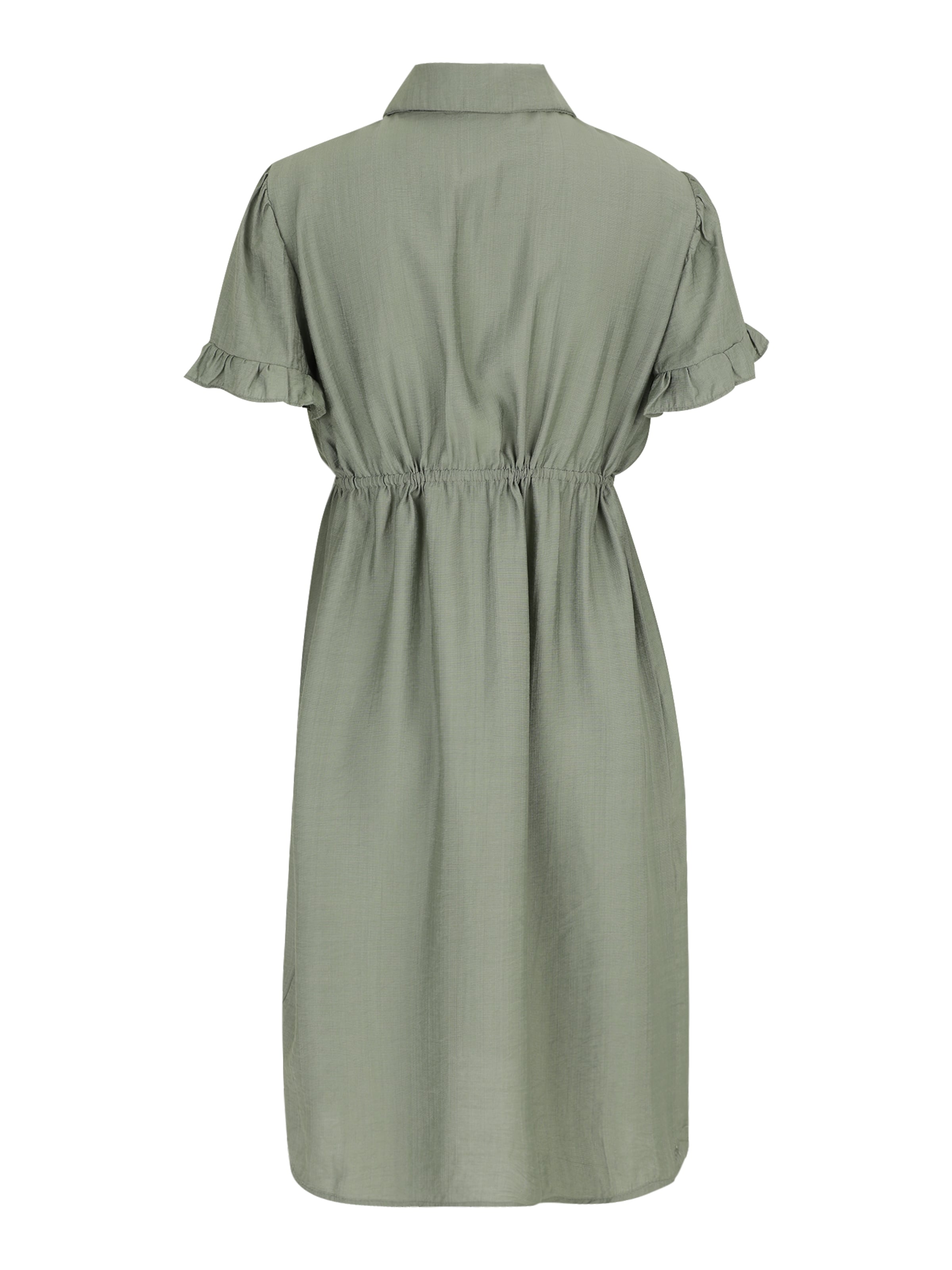 MAMALICIOUS Платье-рубашка 'MLZahara Lia' в Зеленый