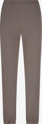 Pantalon de pyjama Mey en marron : devant