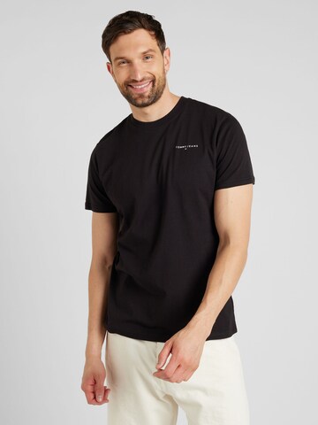 Tommy Jeans Koszulka w kolorze czarny: przód