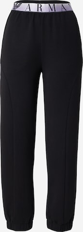 EA7 Emporio Armani Tapered Housut värissä musta: etupuoli