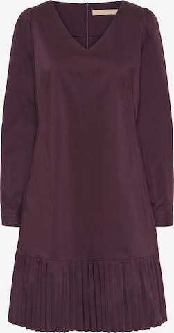 CULTURE Jurk 'Olana Antoinett' in Lila: voorkant