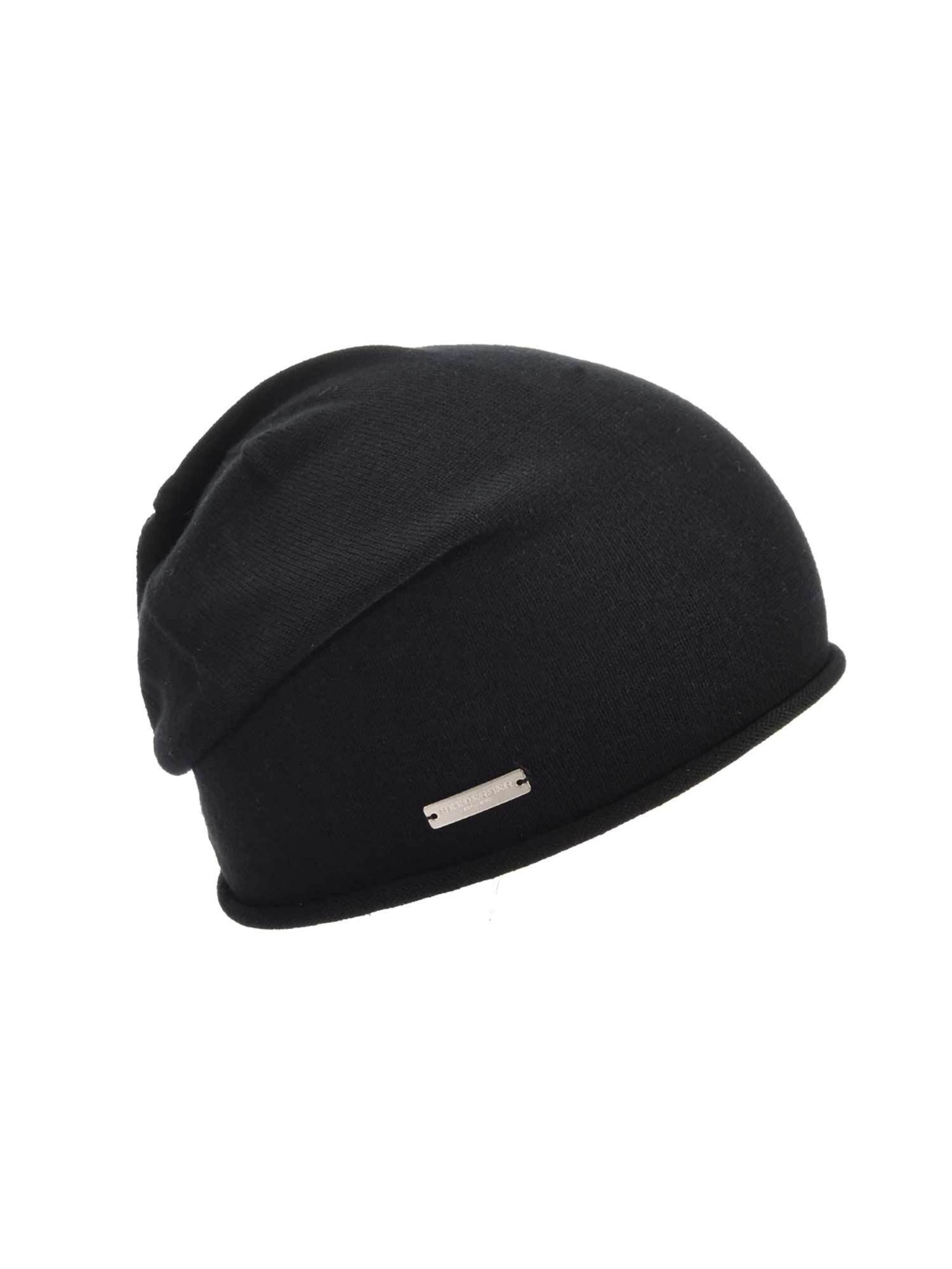 Seeberger Mütze 'Mütze'‌‌‌‌‌ in Schwarz: Vorderseite