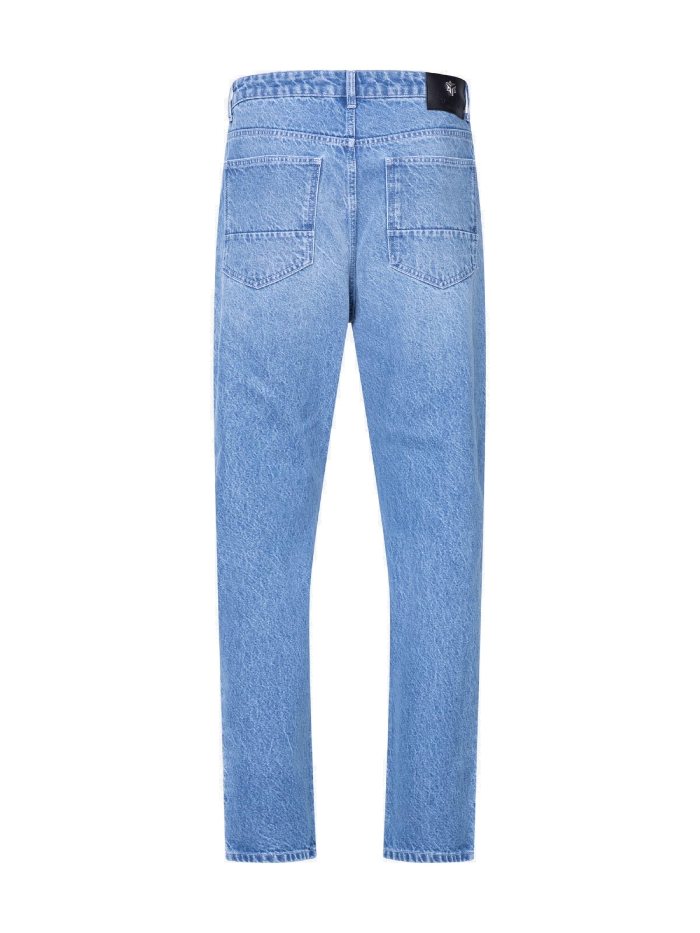 YVZ Denim Tapered Jeans 'Uranus' in Blue