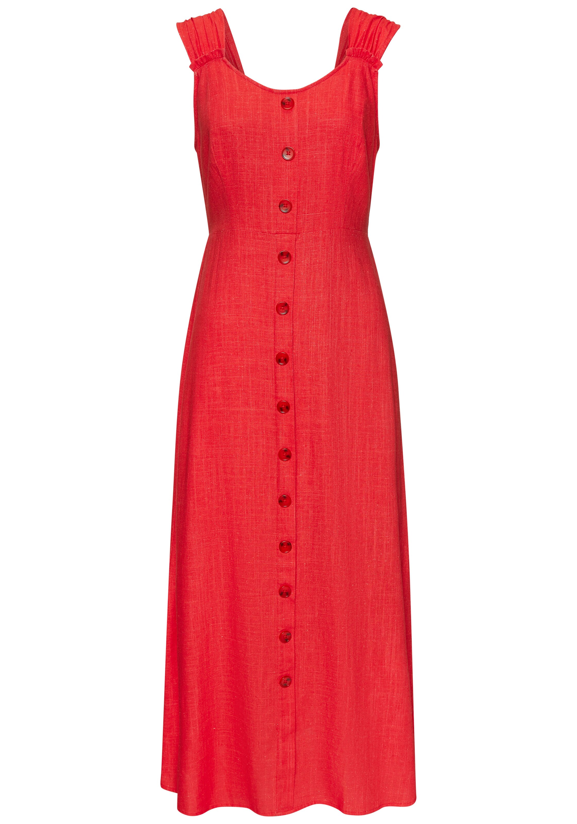 Rochie de la LASCANA pe roșu: față