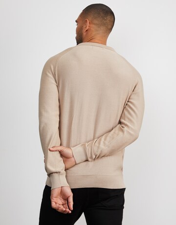 Threadbare Trui 'Thorton' in Beige