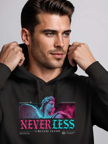Neverless Sweatshirt 'Timeless Future' in Black