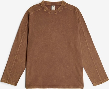 G-STAR Shirt in Bruin: voorkant