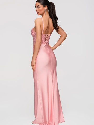 Ombre Abendkleid‌‌‌‌‌‌‌‌ in Pink