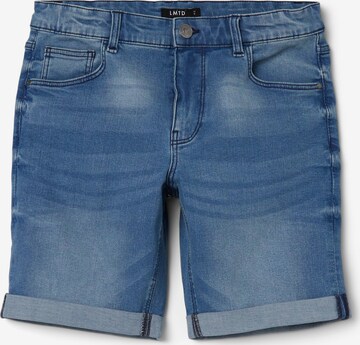 Regular Jeans de la LMTD pe albastru: față