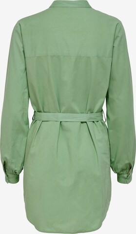 JDY Shirt Dress 'Theodor' in Green