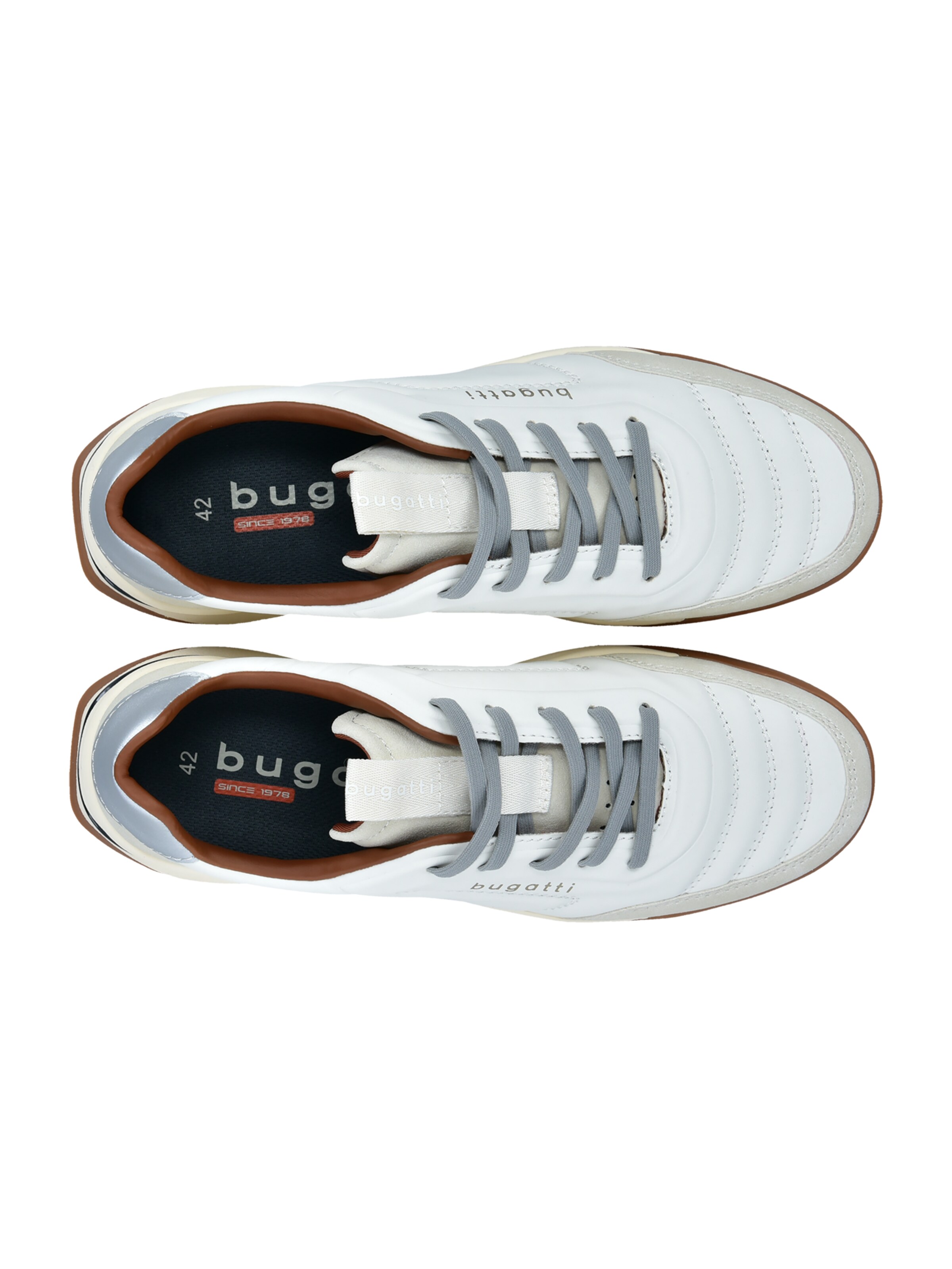 bugatti Σνίκερ χαμηλό σε λευκό