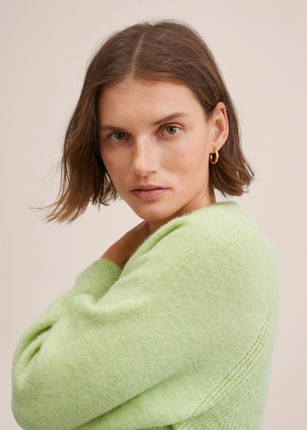 MANGO Pullover 'Blosom' in Grün