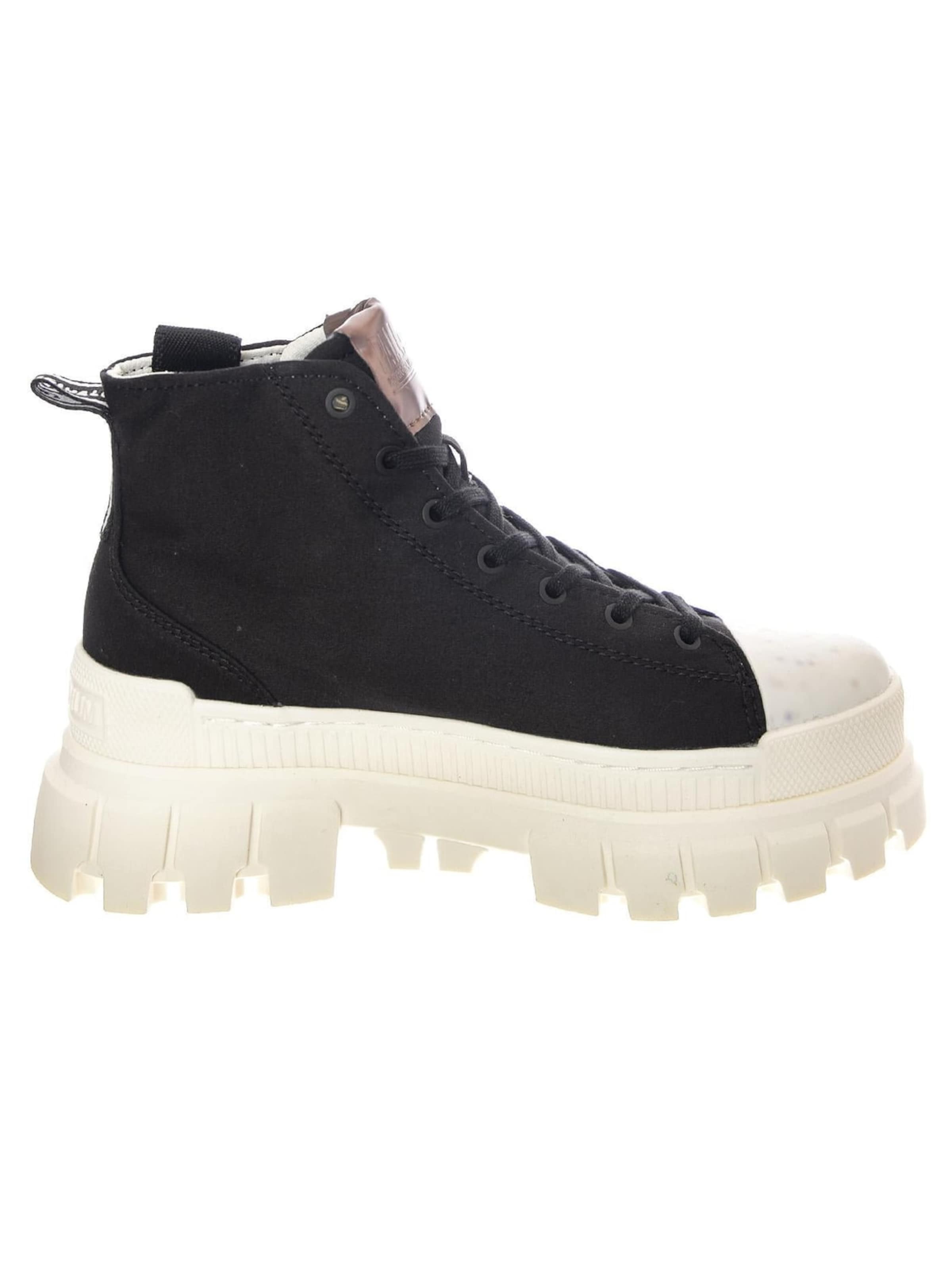 Palladium Kozaki 'W' Revolt Hi Black / Marshmallow Shoes' w kolorze czarny