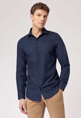 ROY ROBSON Regular fit Business Shirt in Blue