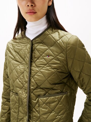 TOMMY HILFIGER Kevad-sügisjope, värv roheline