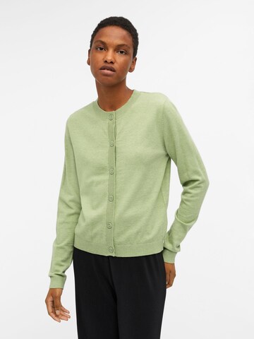 OBJECT Knit cardigan 'THESS' in Green: front