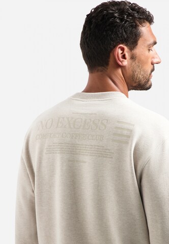 Sweat-shirt No Excess en beige
