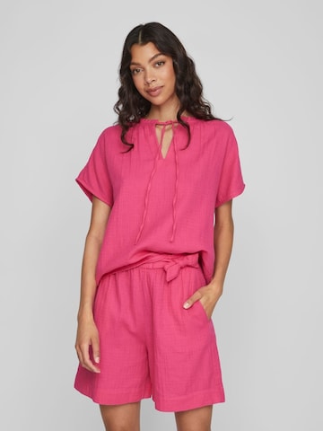 VILA Blouse 'Lania' in Pink: front