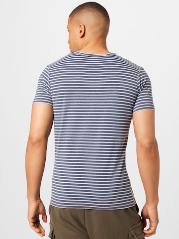 T-Shirt 'DANILO' Key Largo en bleu