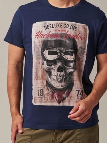 T-Shirt 'Clem' Deeluxe en bleu