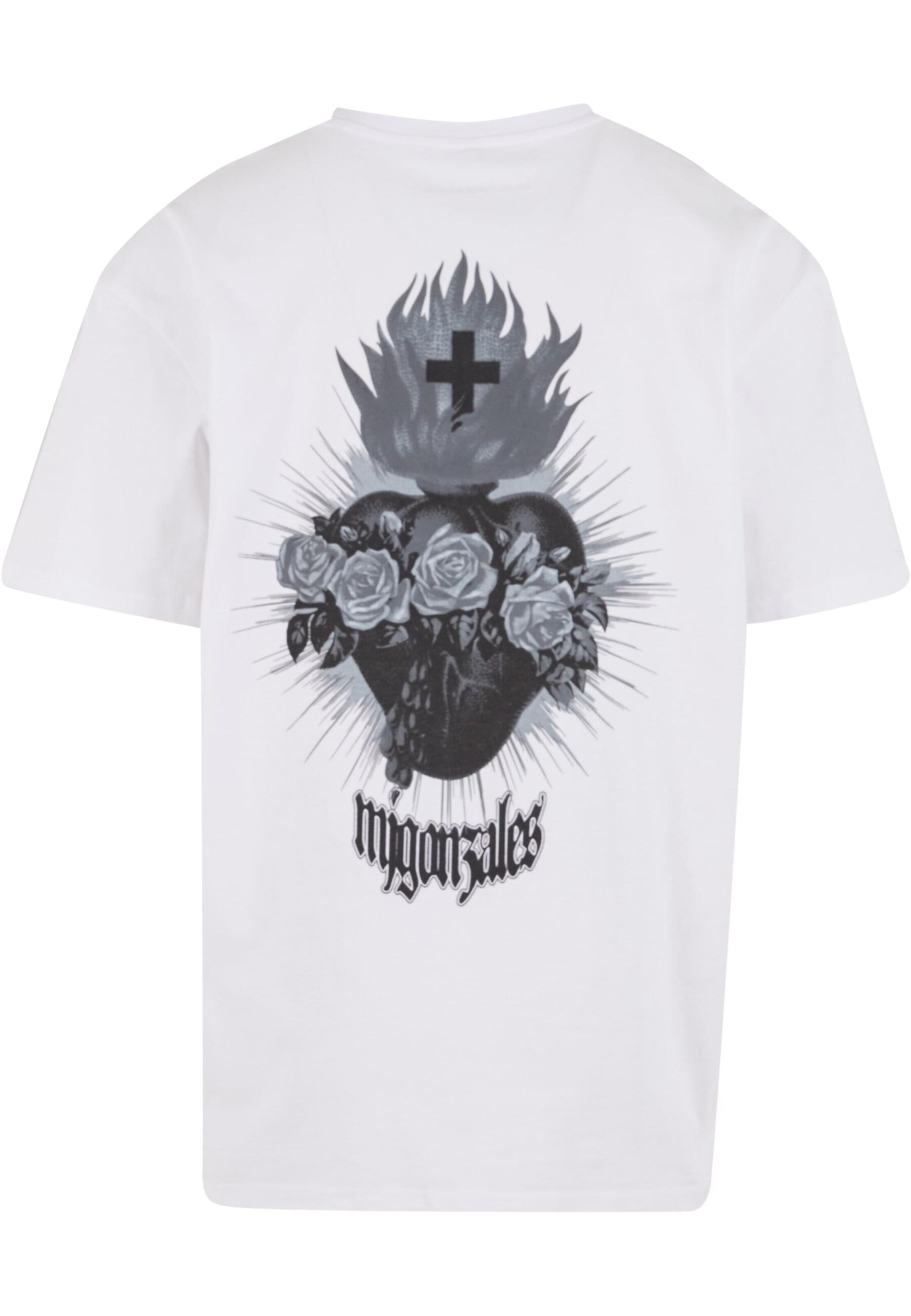 MJ Gonzales Тениска 'Pray for you' в бяло