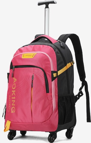 Aoking Backpack in Pink: front
