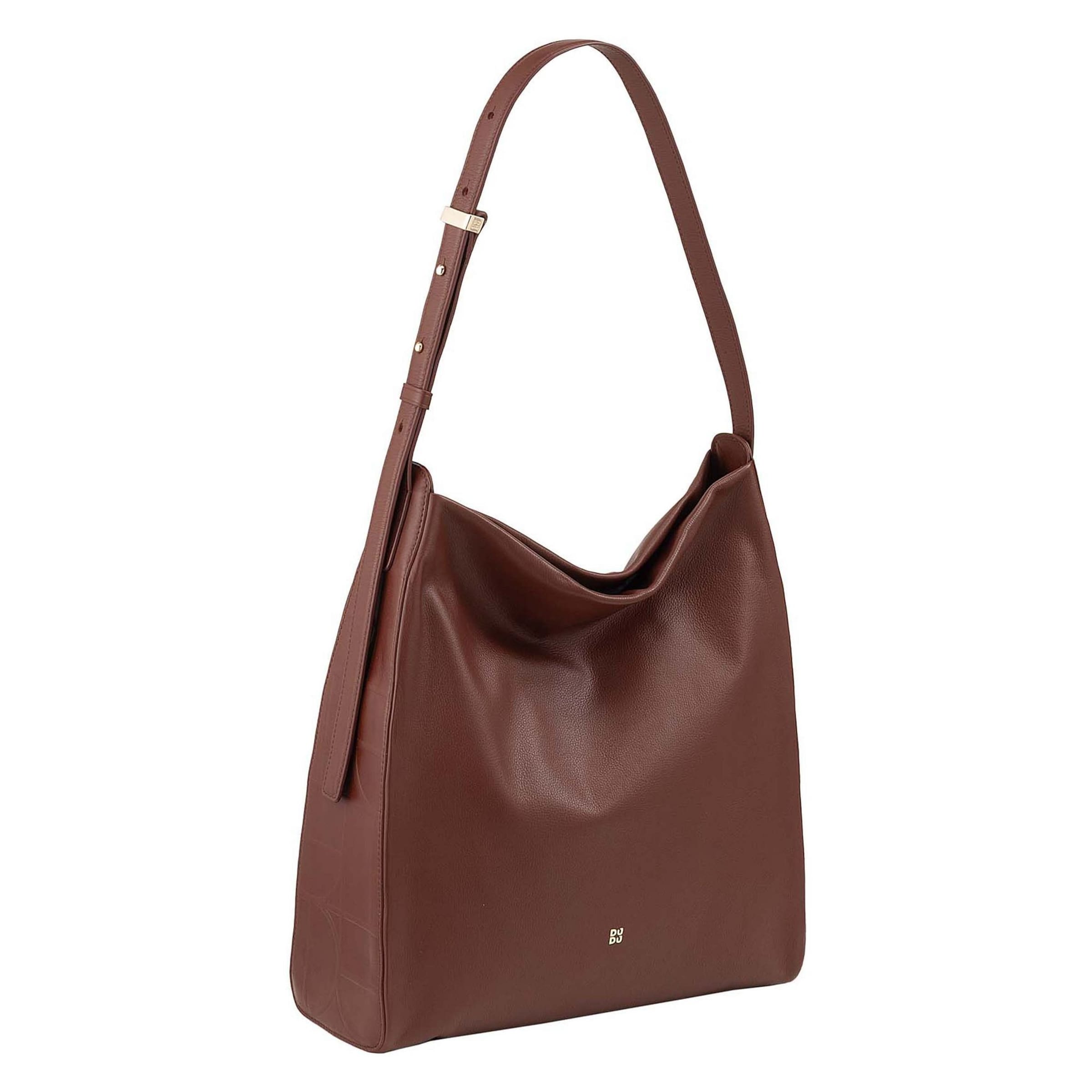DuDu Schultertasche in Braun