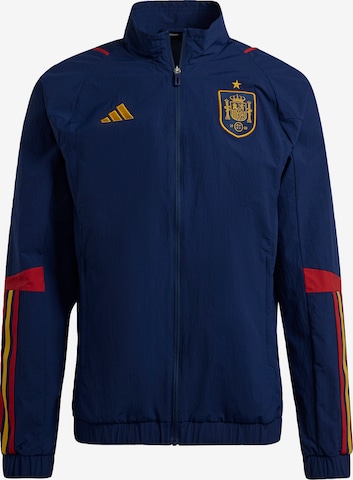 ADIDAS PERFORMANCE Športna jakna 'Spain Travel' | modra barva: sprednja stran