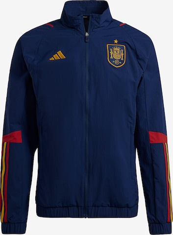 ADIDAS PERFORMANCE Athletic Jacket 'Spanien Travel' in Blue: front