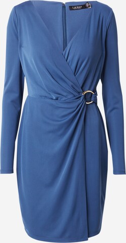 Robe de cocktail 'BREYHIRTA' Lauren Ralph Lauren en bleu : devant