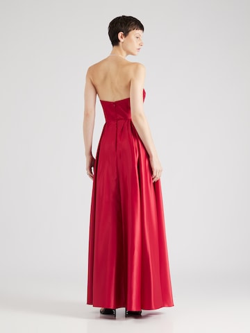 Robe de soirée Laona en rouge