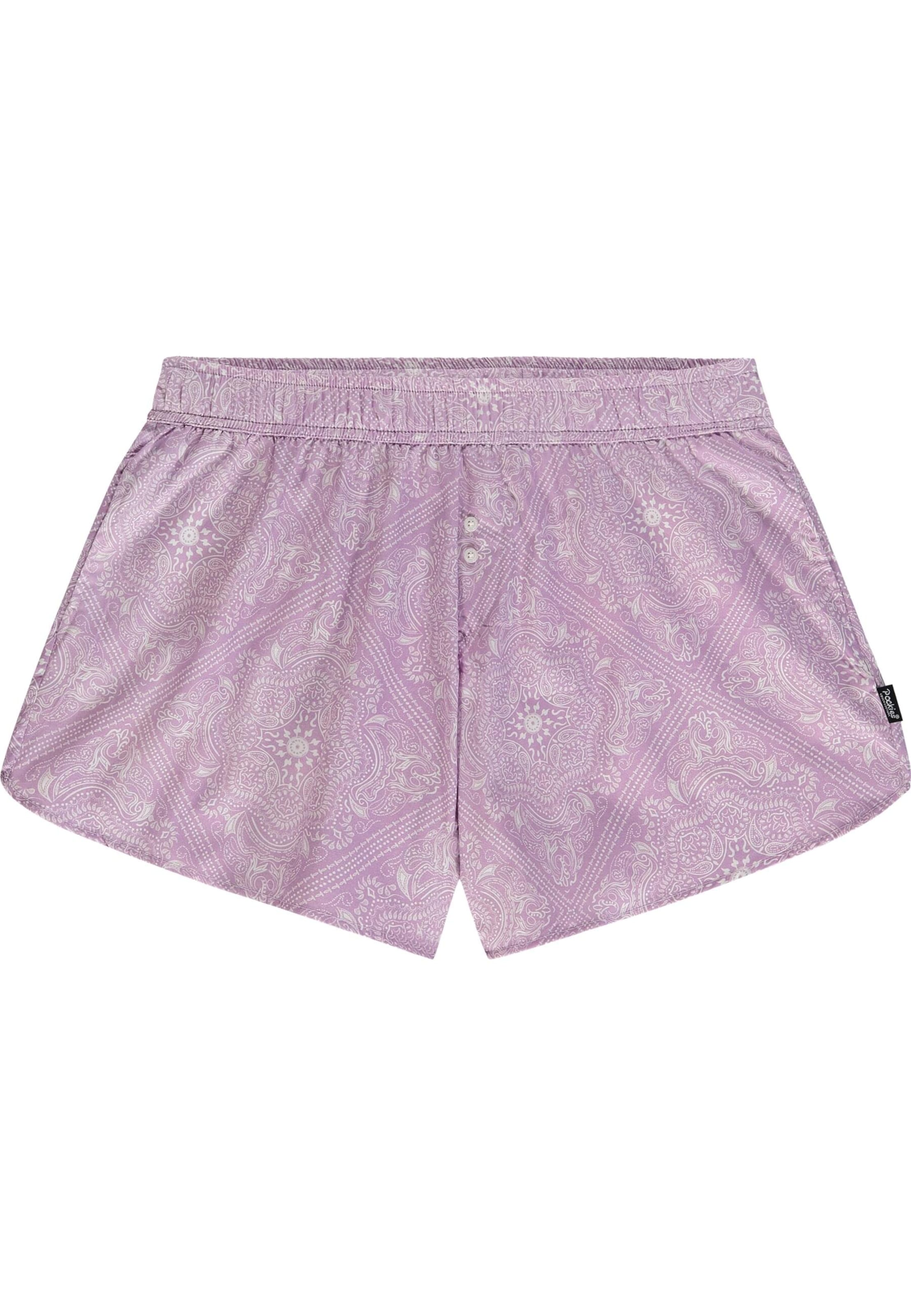 Pockies Pajama Pants in Purple: front