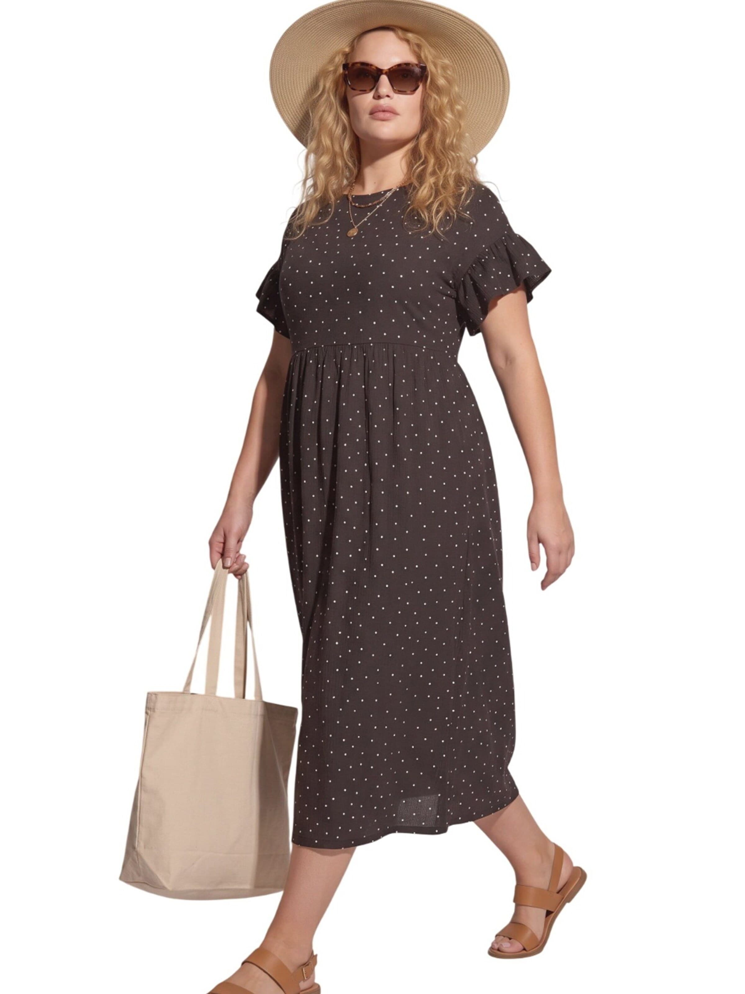 Robe Shape Of You en marron
