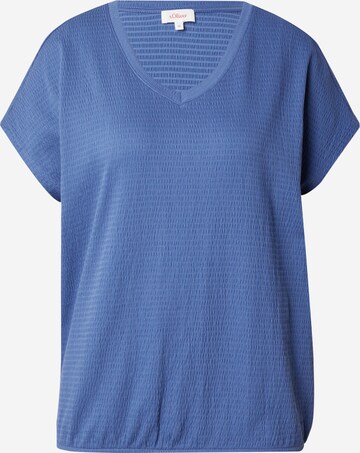 s.Oliver T-Shirt in Blau: predná strana