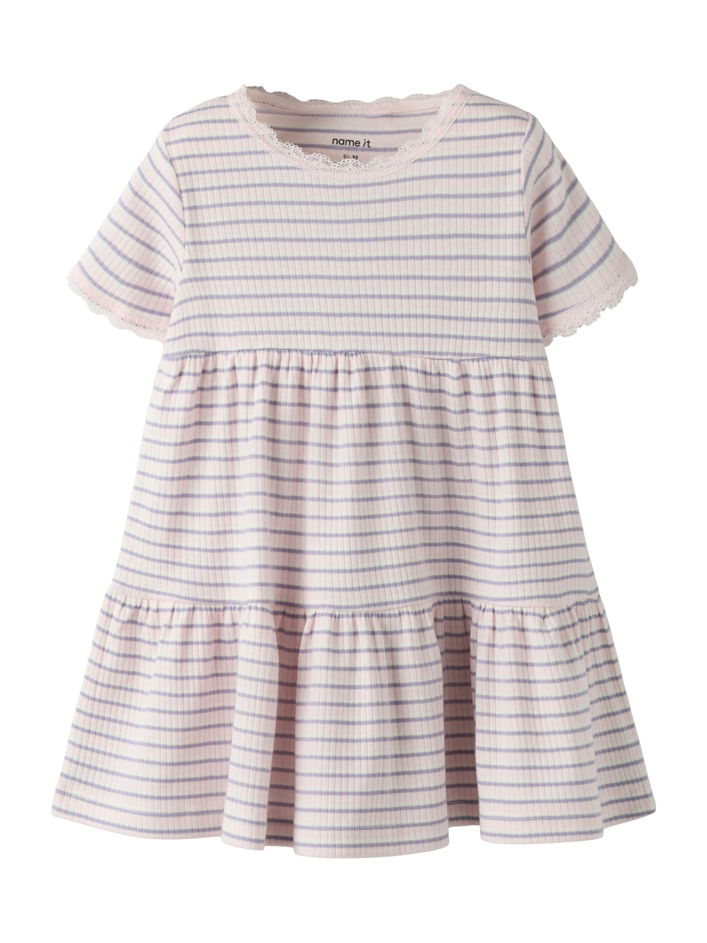 NAME IT - Vestido en rosa: frente