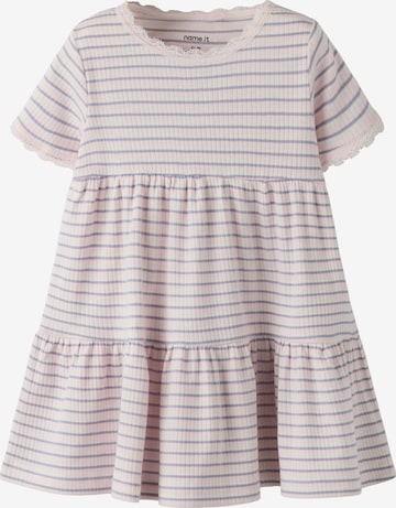 NAME IT - Vestido en rosa: frente