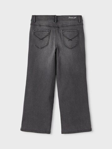 NAME IT Wide Leg Jeans 'Thris' in Grau