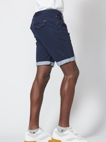 KOROSHI Regular Shorts in Blau