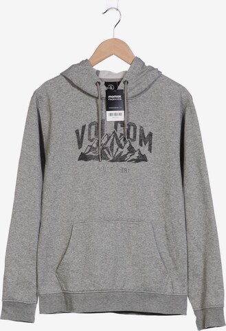 Volcom Sweatshirt & Zip-Up Hoodie in S in Grey: front