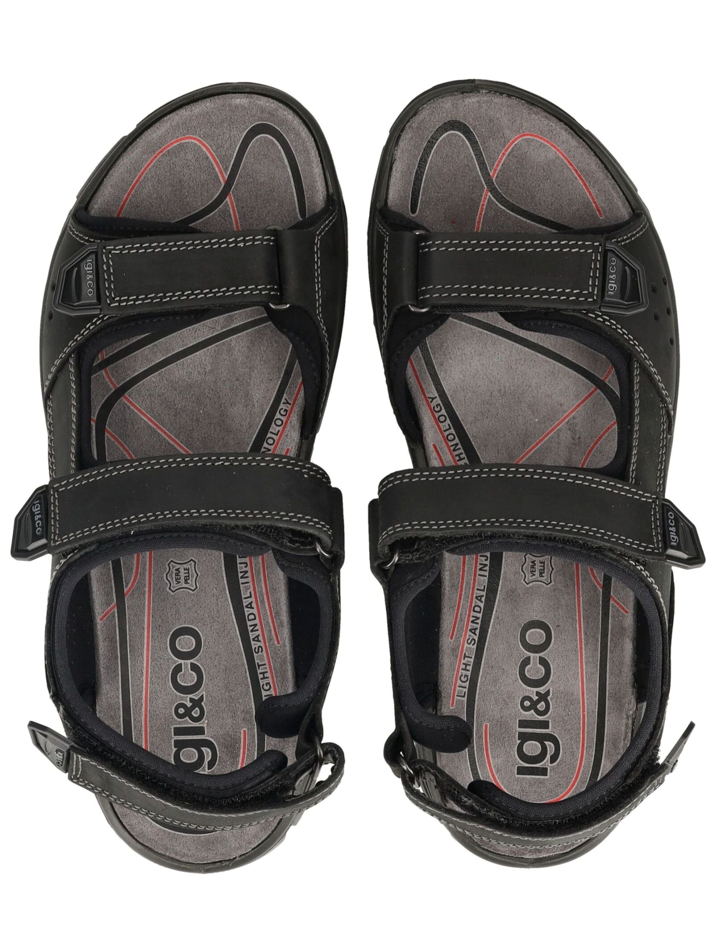 Sandales IGI&CO en noir