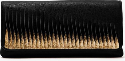 Gretchen Clutch 'Ray' in gold / schwarz, Produktansicht
