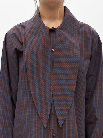 OBJECT Bluse 'OBJGrace' in Braun
