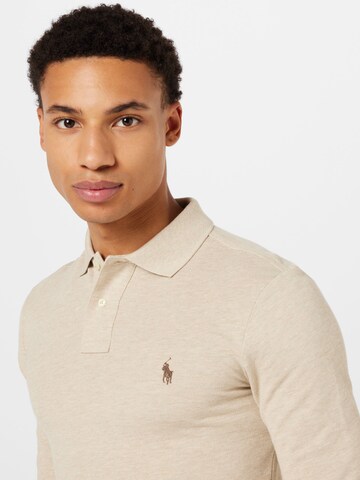 Coupe slim T-Shirt Polo Ralph Lauren en beige