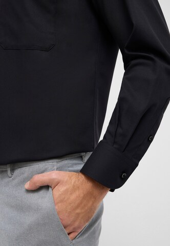 ETERNA Comfort Fit Hemd in Schwarz