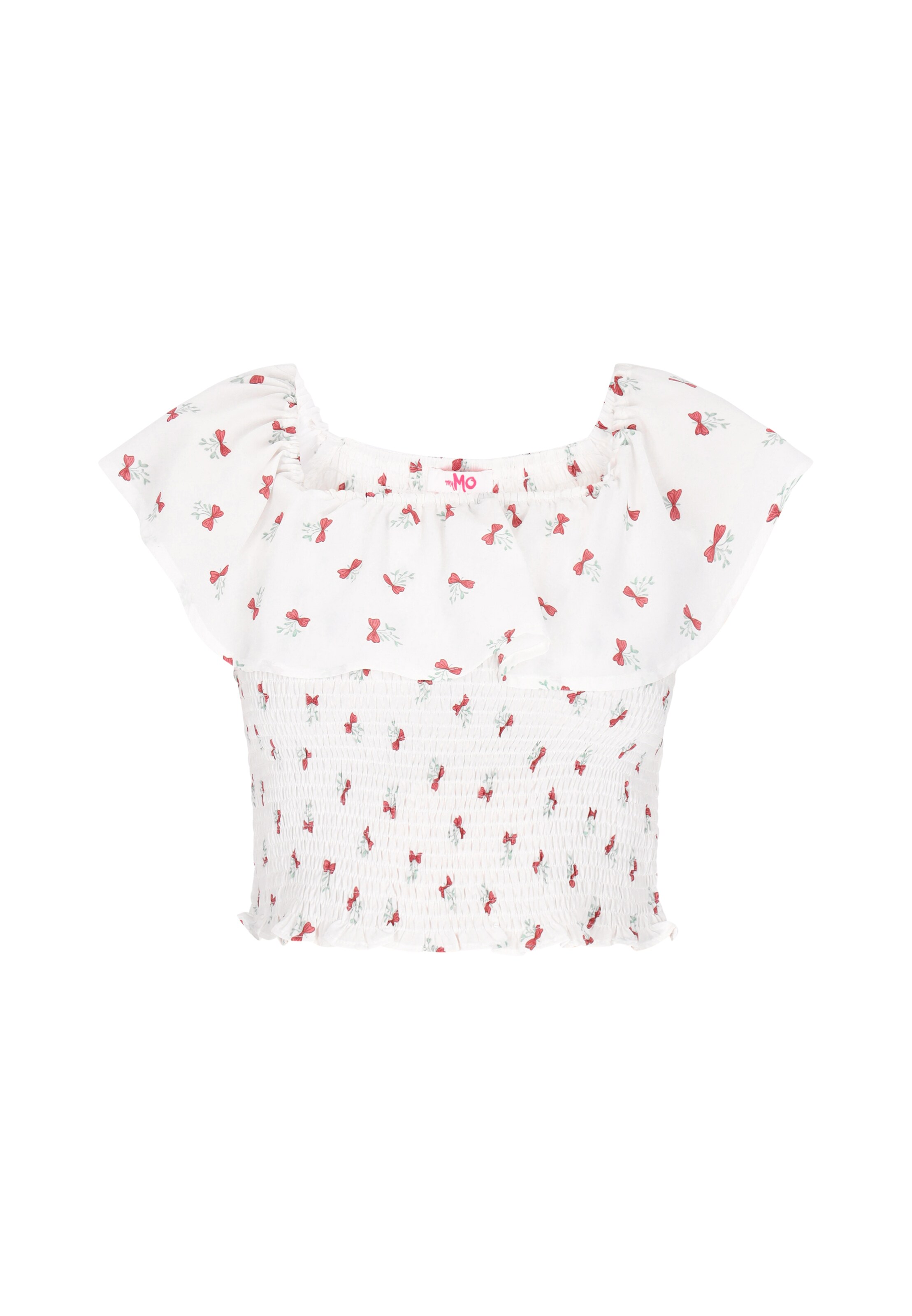 MYMO Top in Wit: voorkant