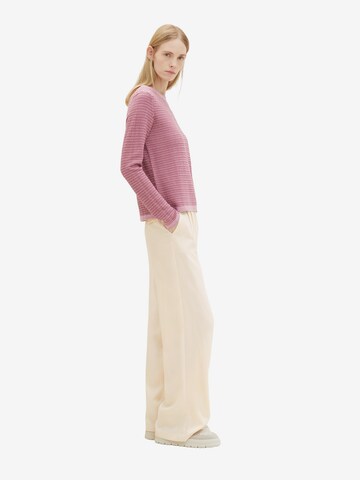 TOM TAILOR Pullover in Pink