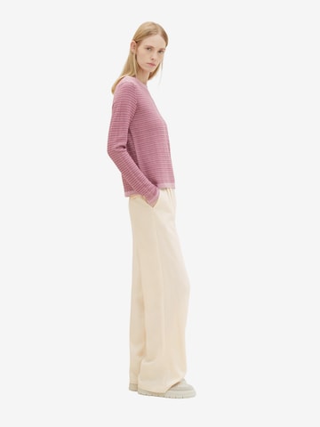 TOM TAILOR Sweater in Pink