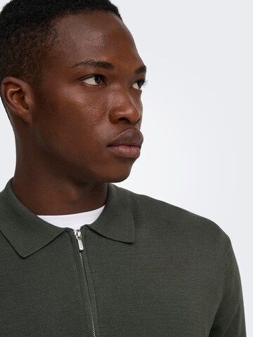 Only & Sons Sweater in Green